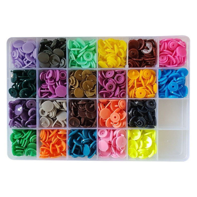 Plastic Snaps Buttons T3 T5 Press Poppers Resin Snap Fasteners Etsy UK