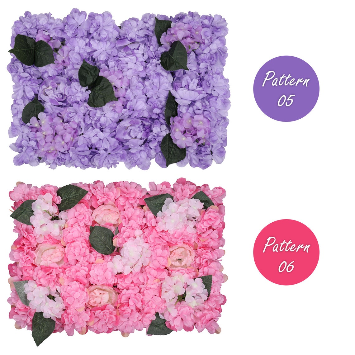 Artificial Flower Panel Wall Backdrop Photography Wall Decor Etsy