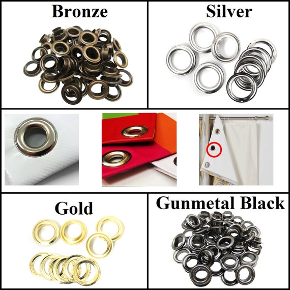 Eyelets Grommets With Washers Iron Grommets, Curtain Grommets for