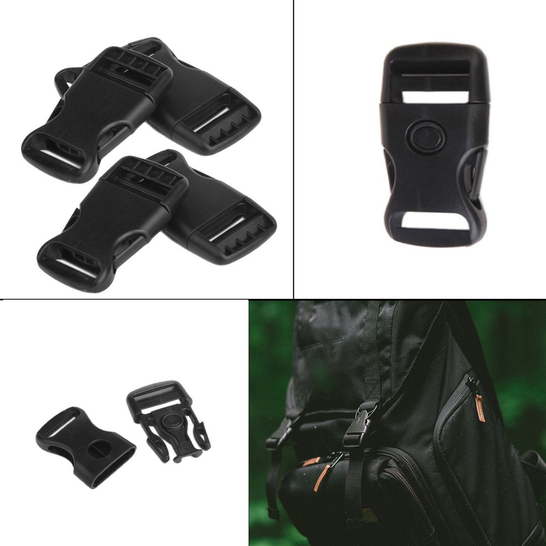 Black Adjustable Plastic Buckle Side Release Clasp for Pet - Etsy UK