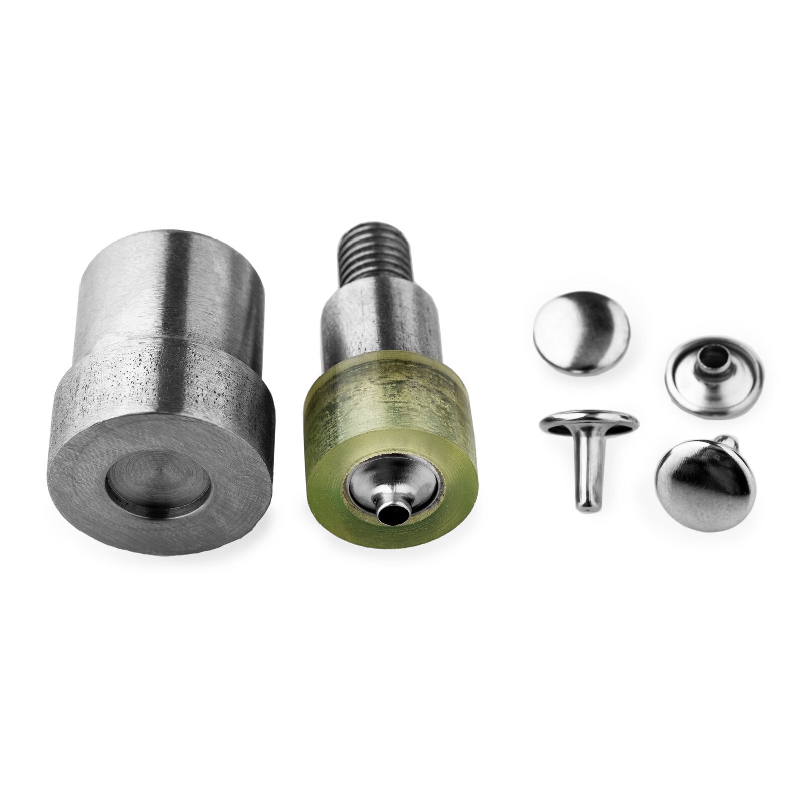 4mm 15mm Double Cap Rivets Dies Set for Green Hand Press Etsy