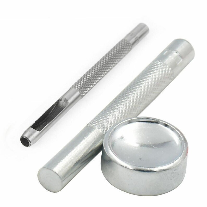 100pcs 15mm Double Cap Tubular Rivets With Rivet Fixing Hand Etsy UK