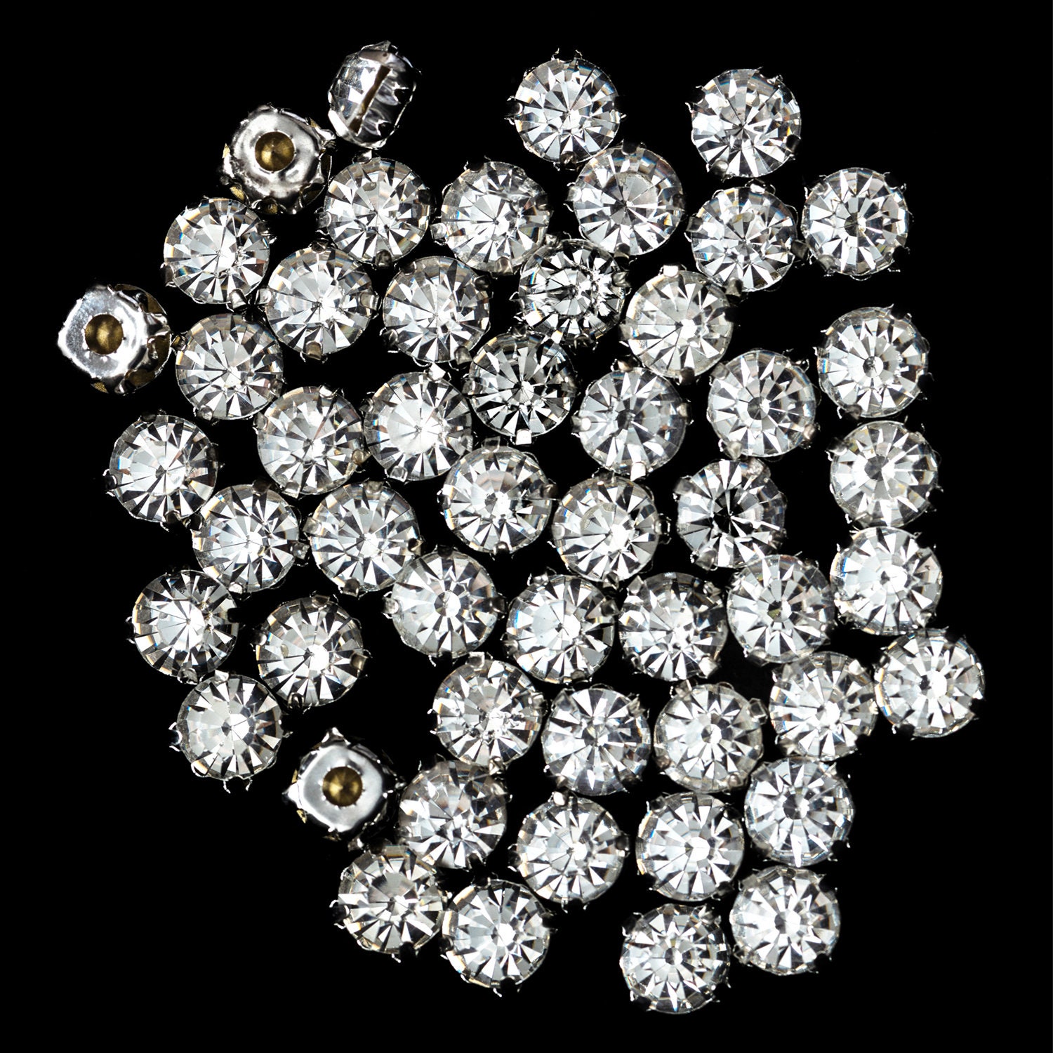 Wholesale PandaHall 70 Pcs 7 Styles Black Crystal Acrylic Sew on Rhinestone  Flatback Sewing Stones for Clothes Dress Crafts Garments Accessories 