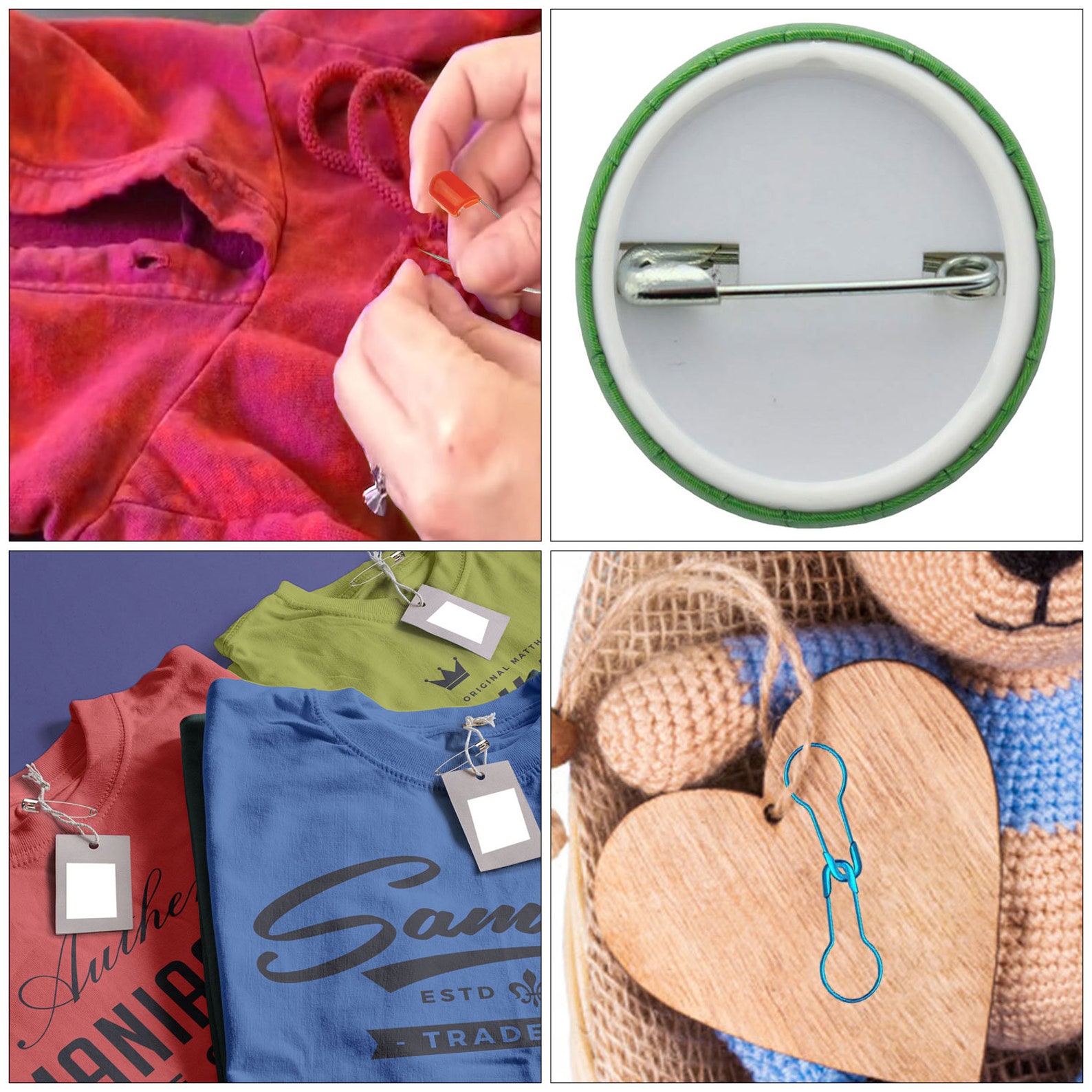 Safety Pins Box for Securing Clothing DIY Jewelry Making Etsy