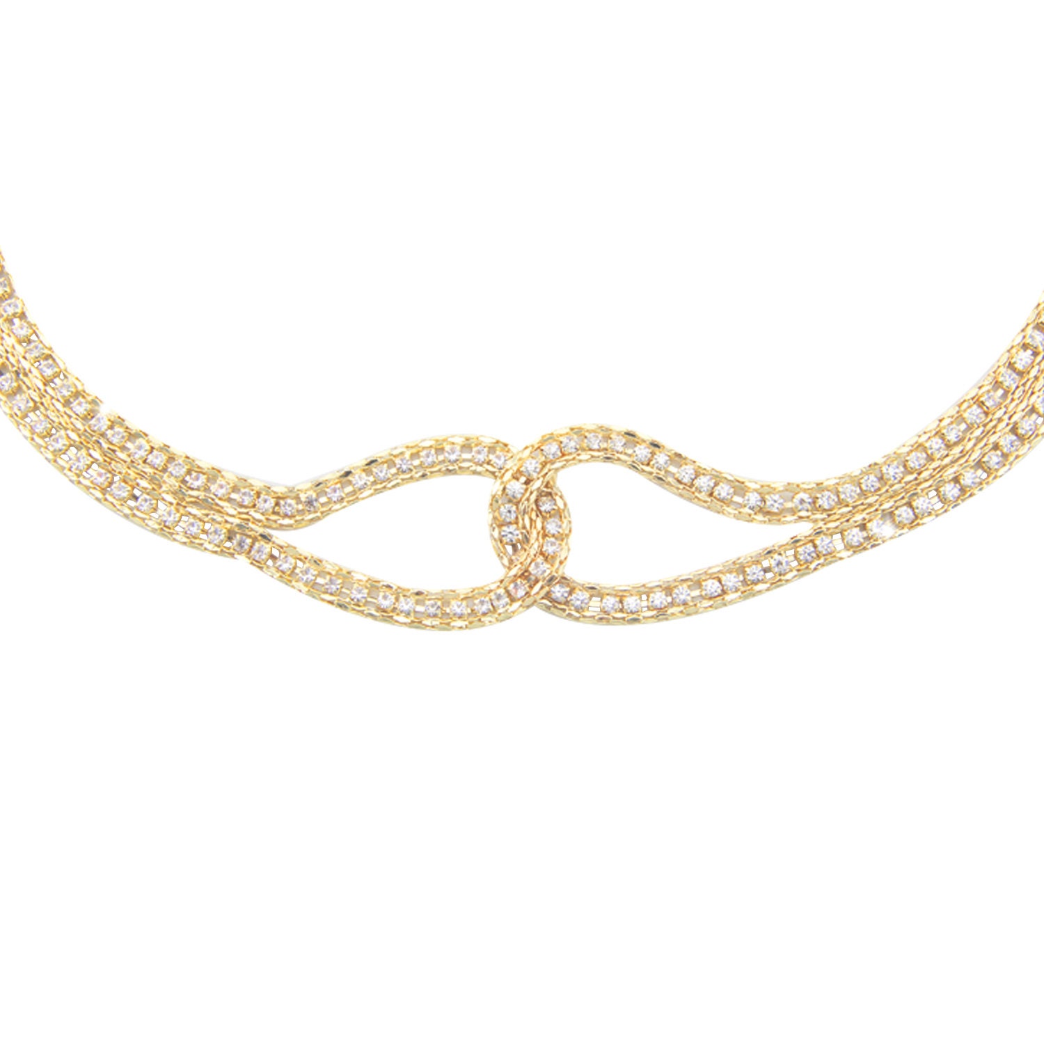 Women's Adjustable Metal Chain Waist Belt with Rhinestone Etsy