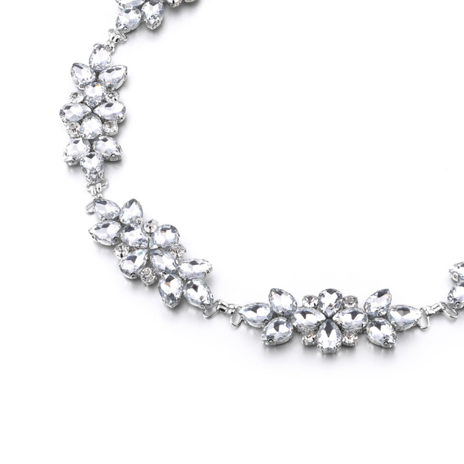 40mm Wide Women's Silver Waist Chain Belt With Diamante Etsy UK