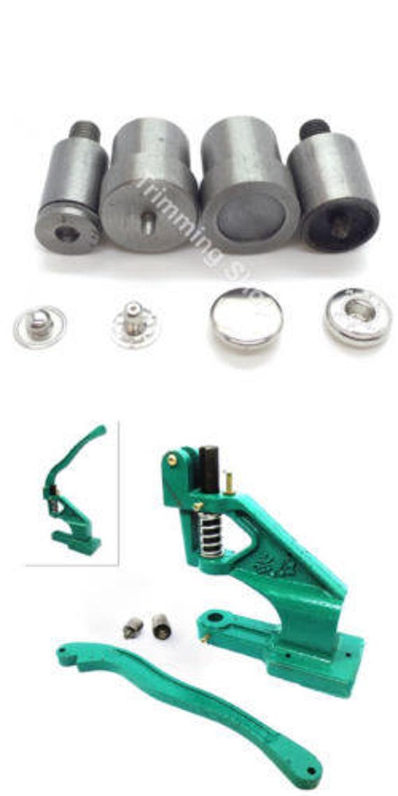 7mm-12mm Dies Set for Green Machine High Pyramid Stud Fixing Tool Bags Clothings
