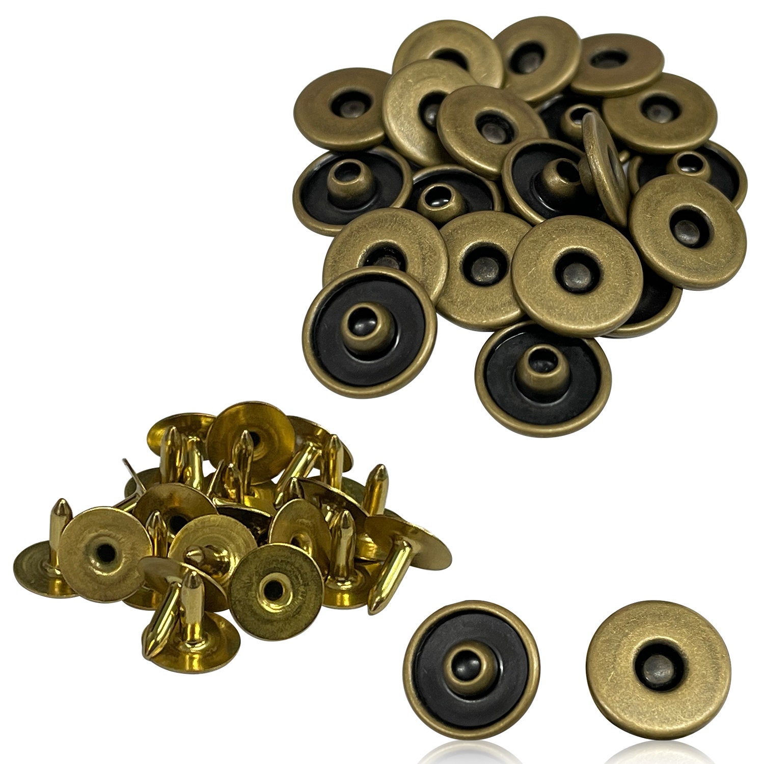 11.5mm Rivets Stud Buttons Bronze Jeans Rivets for Sewing Etsy UK