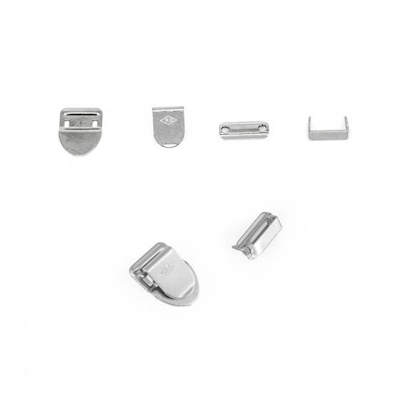 Hemline Large Nickel Hook and Bar Skirts and Trousers