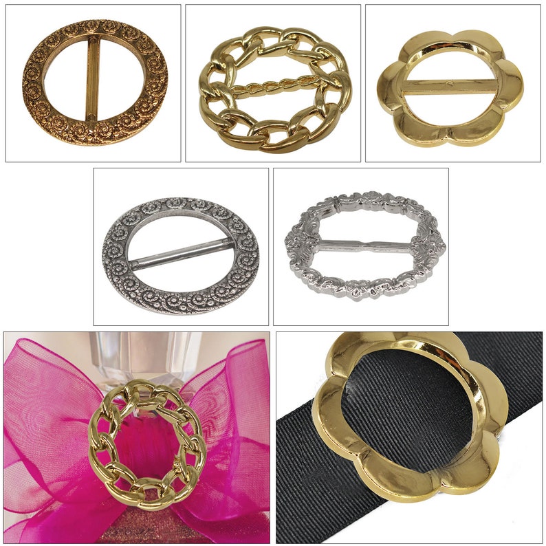 Round Plastic Slider Buckles for Belts Belt Adjuster Fashion Etsy