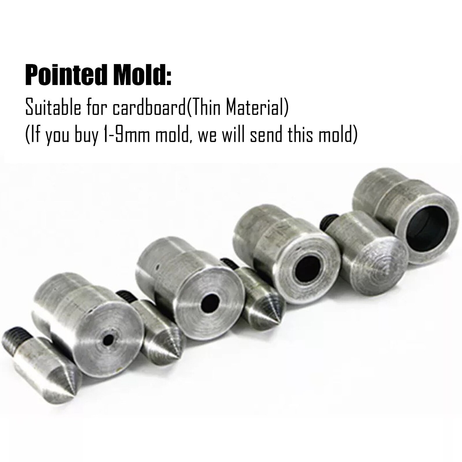 2mm20mm Hollow Hole Punch Cutter Dies Set With Green Hand Etsy