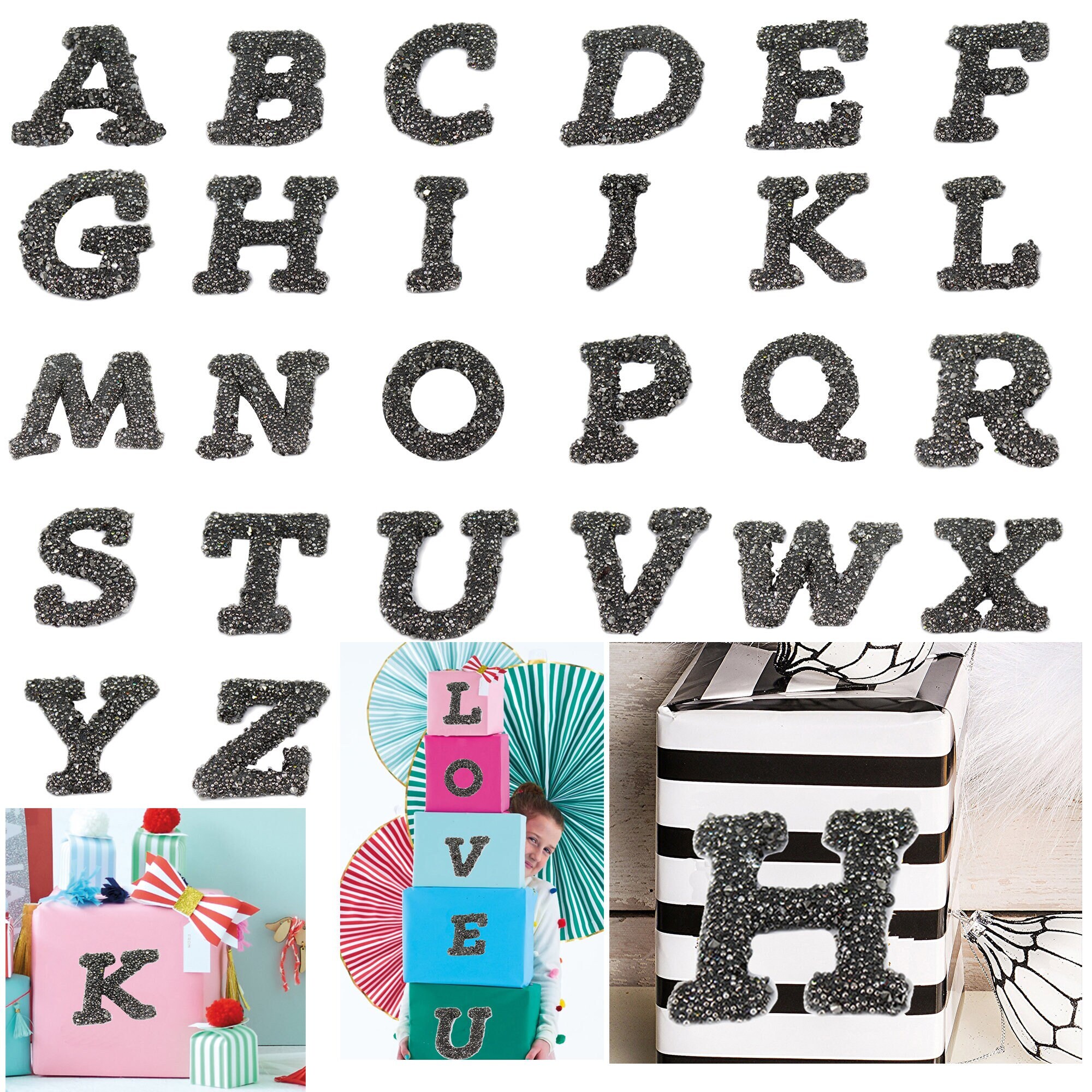 Sticker Foam Letters 2 Inches, Self-adhesive Fun Foam Die Cut Alphabet  Letters for Kids, Crafting & School Projects 