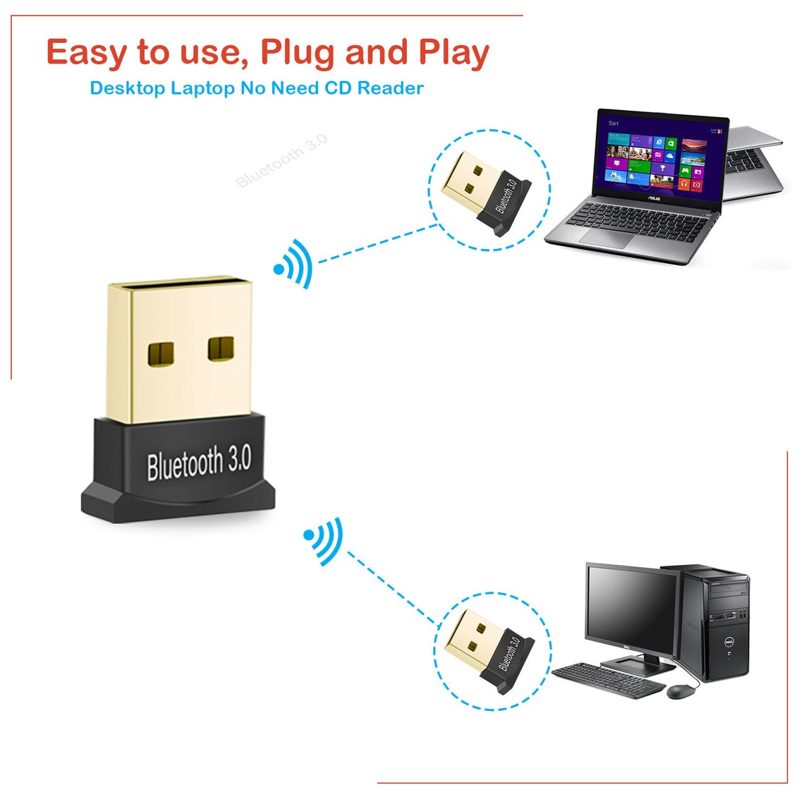 Mini USB Wifi Adapter Plug and Play Wifi Dongle Dual Band 5ghz Etsy