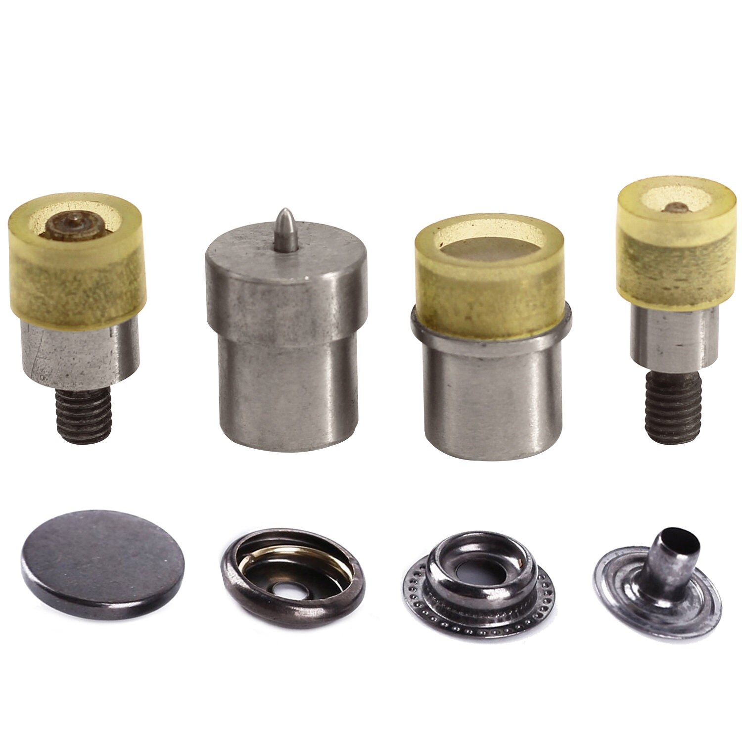 15mm 4 Parts Press Studs Setting Tool Installation Die Tool Etsy