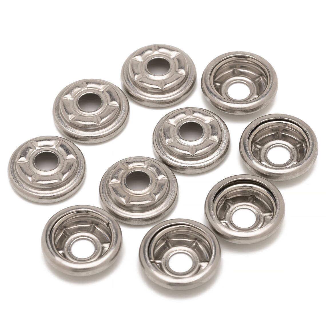 15mm PRYM Press Studs Stainless Steel Snap Fasteners For Etsy