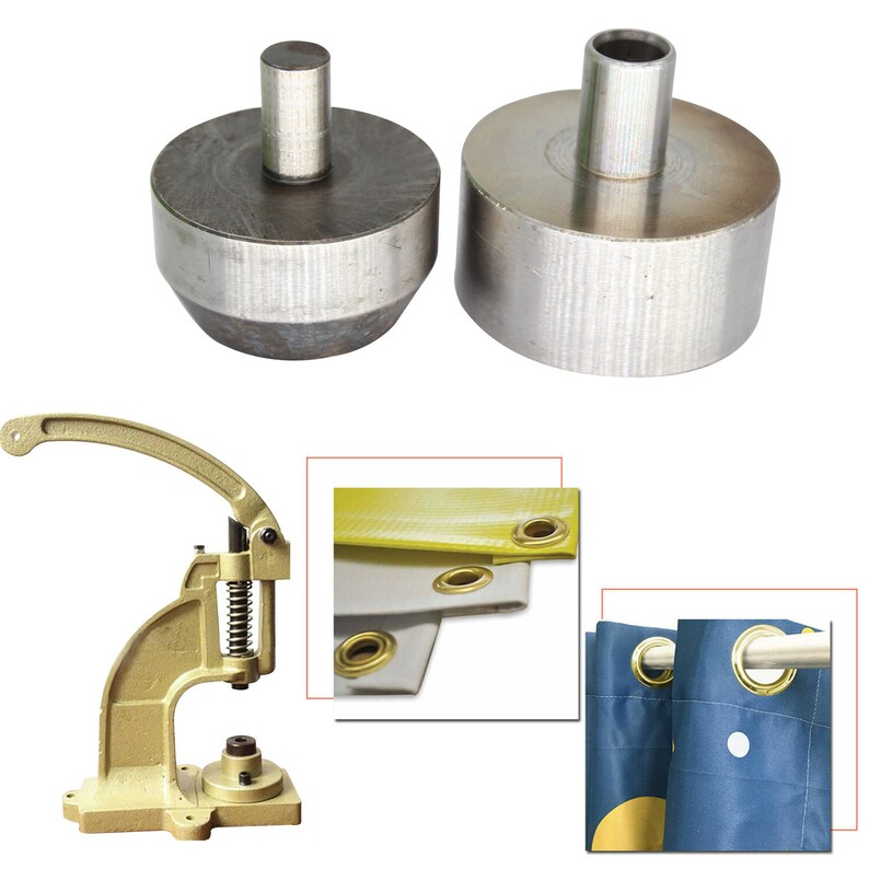 Hole Cutter Dies and Eyelet Grommet Install with DK98 Hand Etsy