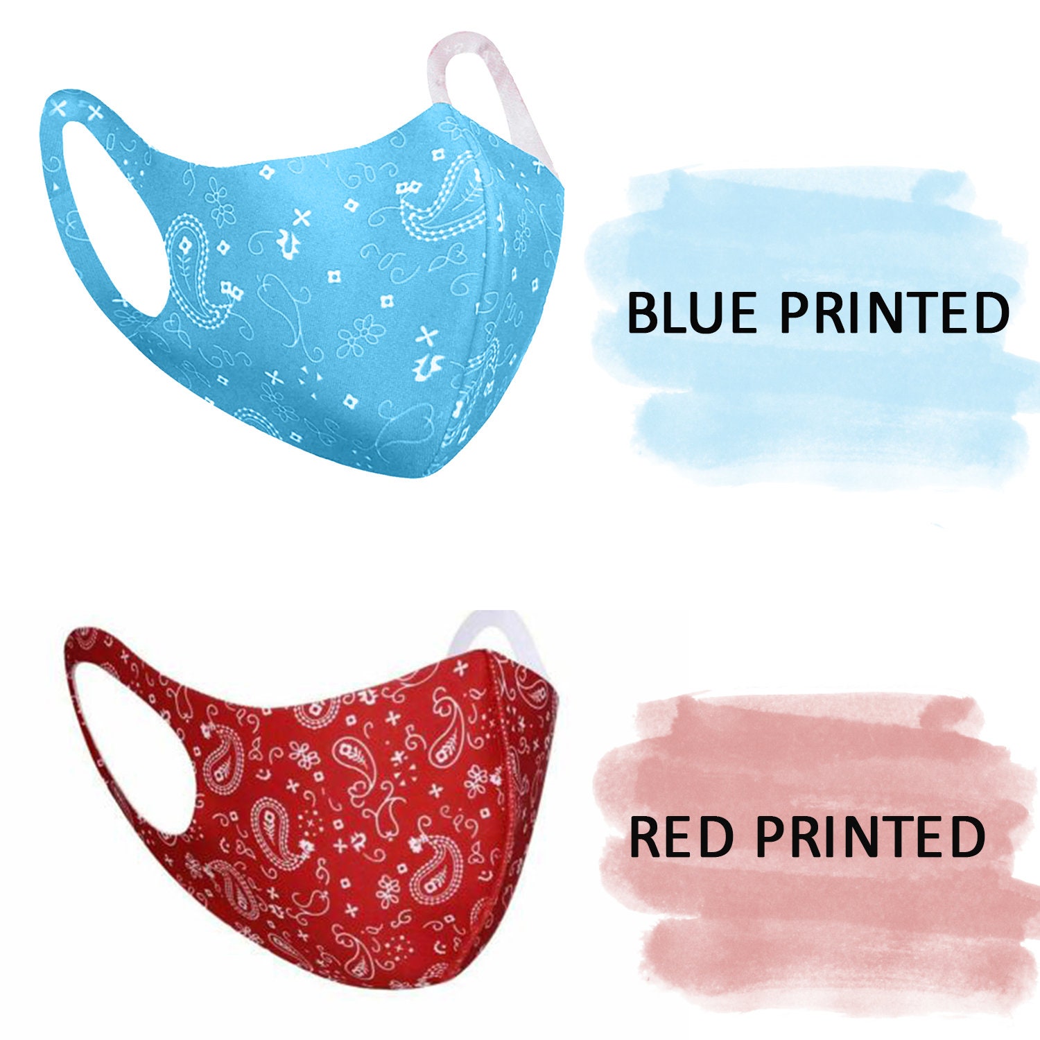 Icesilk Face Masks Lightweight Sports Multi Color Kids/adults Etsy UK