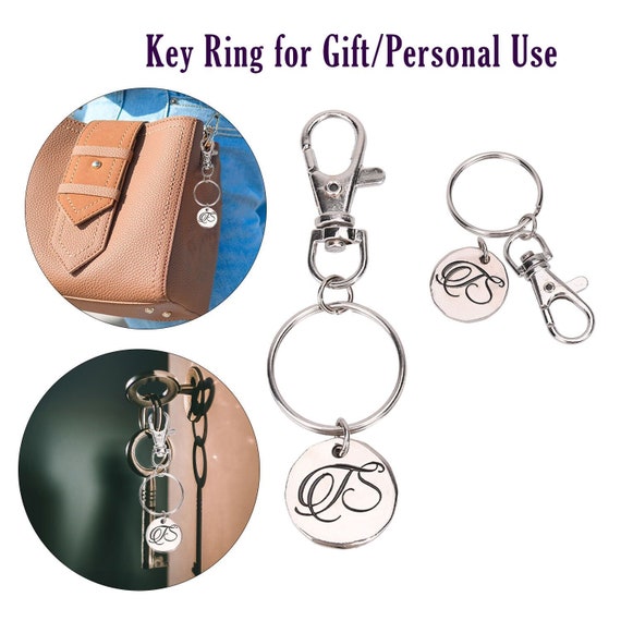 Key Chain Rings Swivel Lanyard Snap Hooks With Rings Keychain for