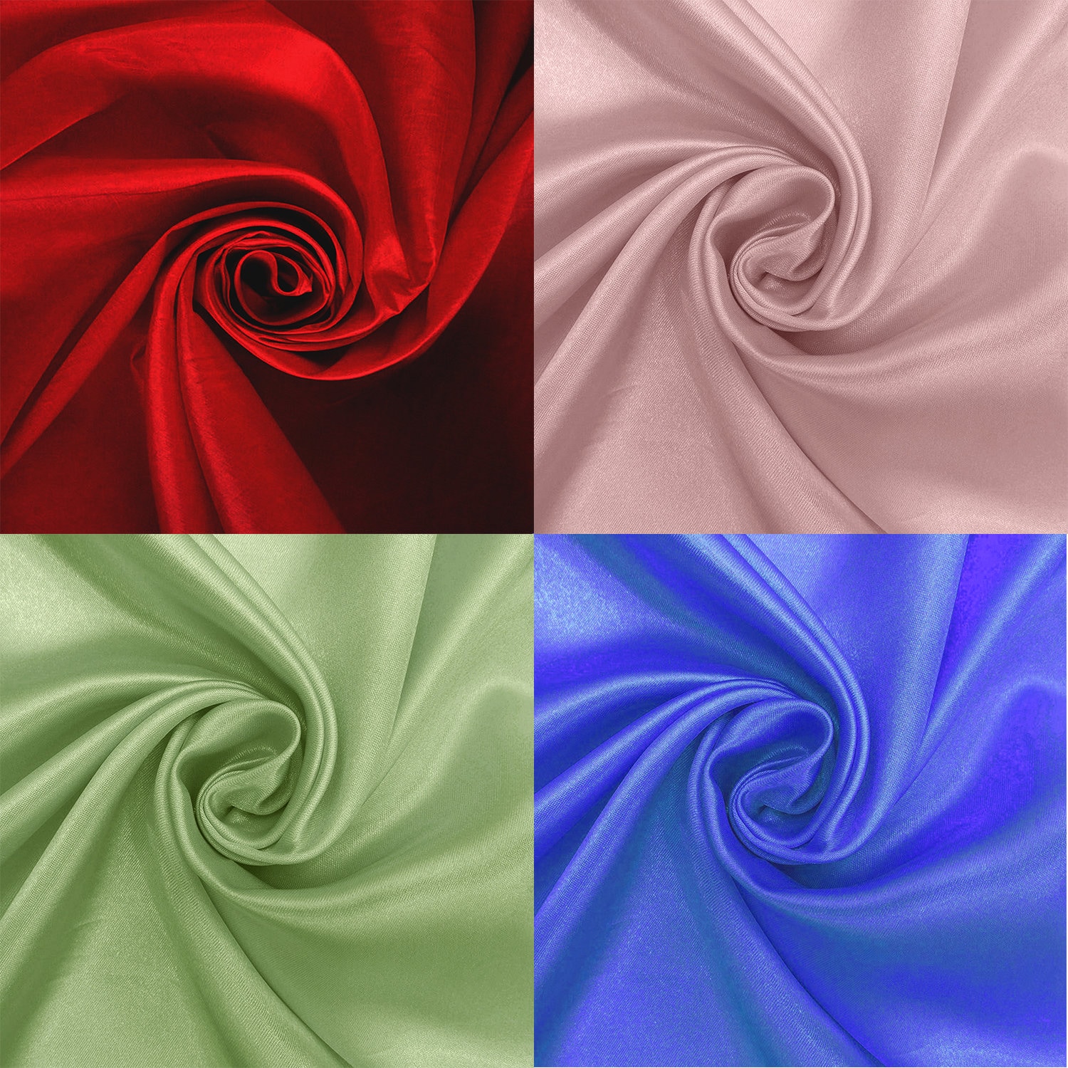 1.5m x 10m Ice Silk Fabric Backdrop Swag Curtains for Wedding Etsy