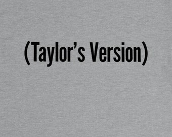 Zwaargewicht unisex T-shirt met ronde hals - (Taylor's versie)