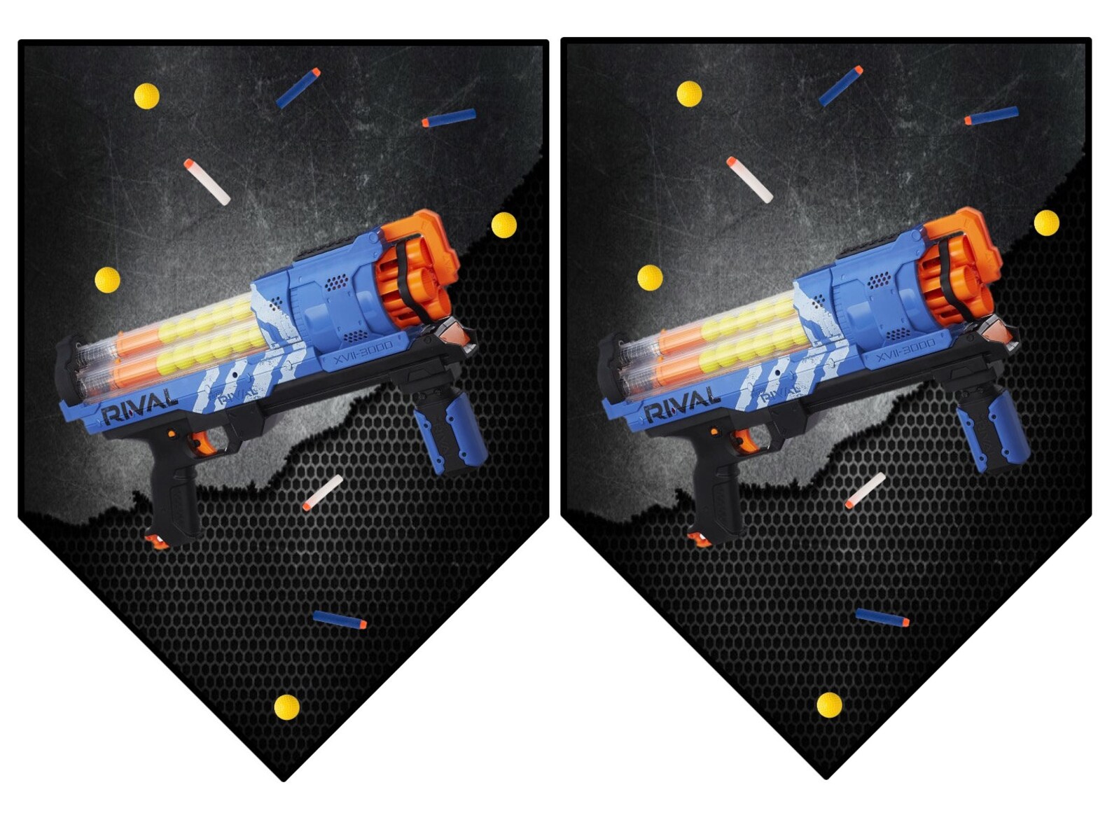 Nerf Birthday Banner | Etsy