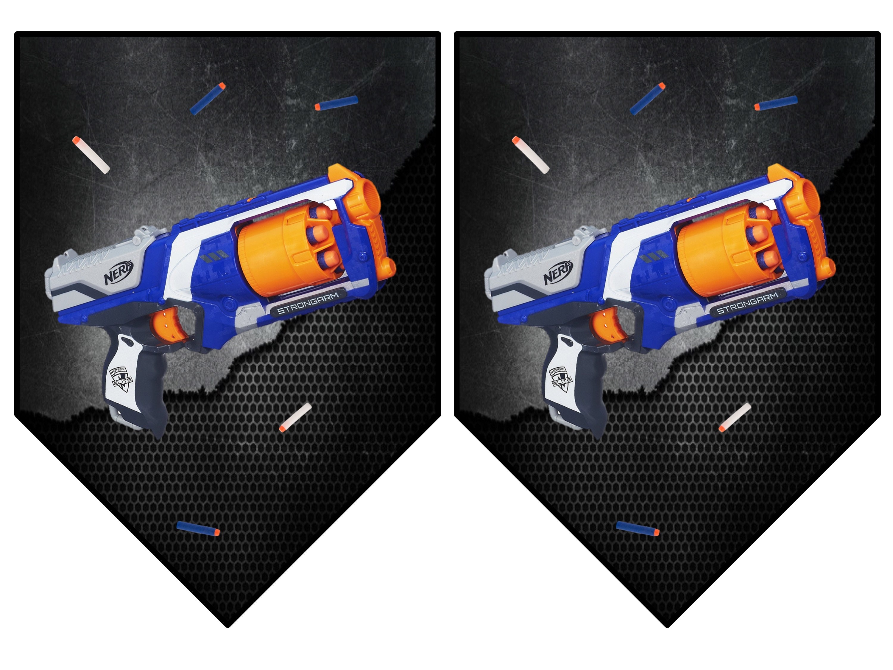 Nerf Birthday Banner - Etsy