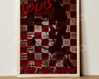 Louis Tomlinson Faith In The Future digital poster