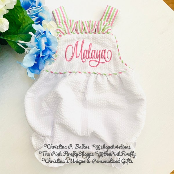 Goose Lace Bow Ruffle Romper main image 1