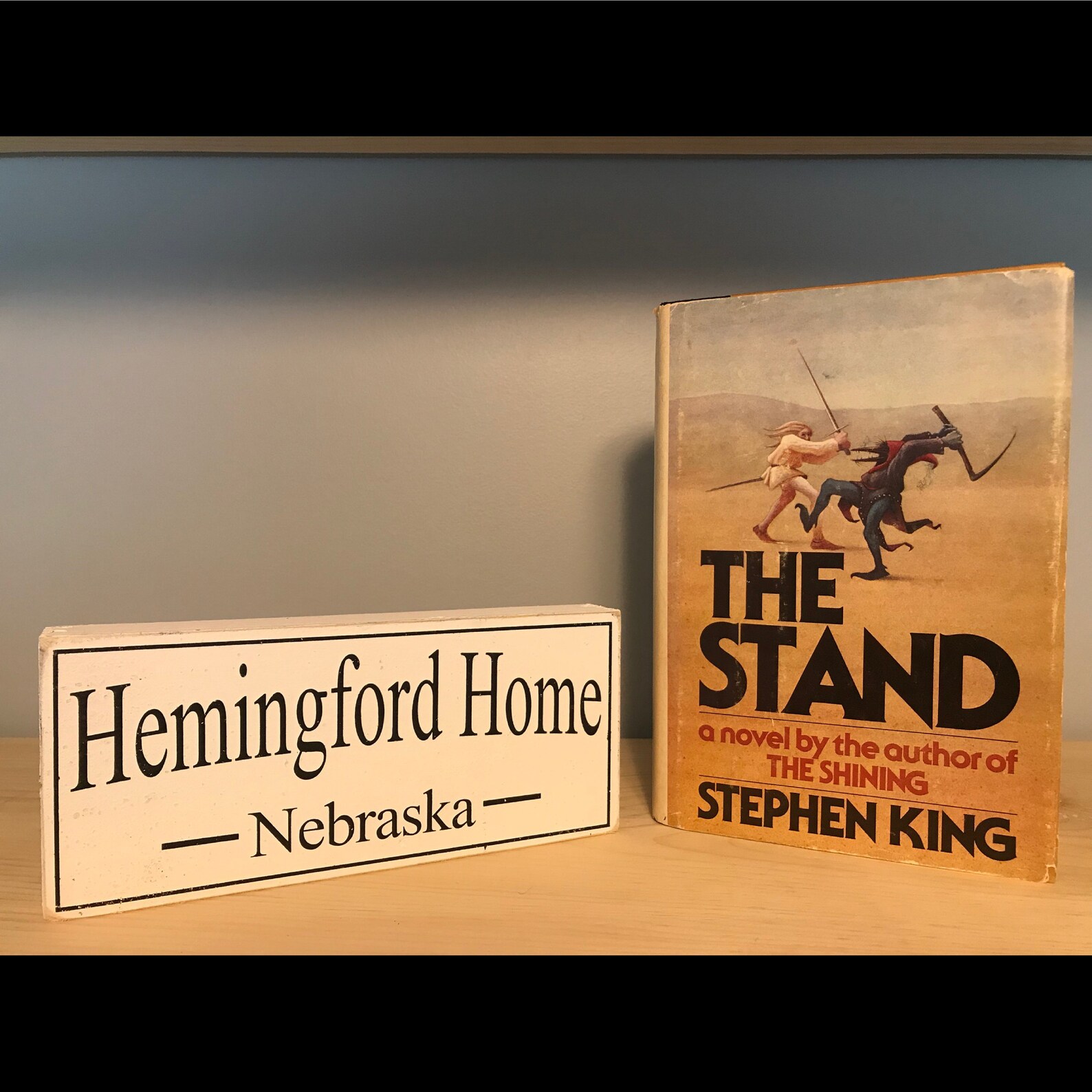 Stephen King Hemingford Home Nebraska Wood MINI Sign / The Etsy