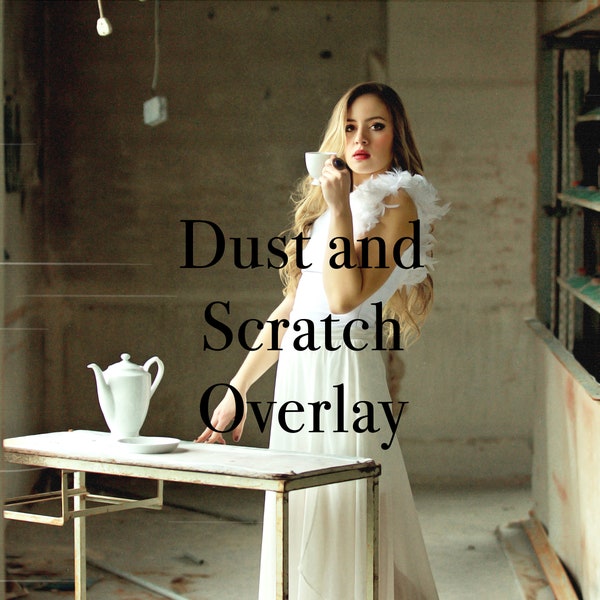 Dust Speckle Scratch Overlay