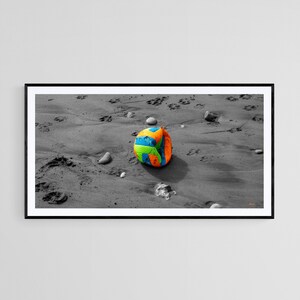 Costa Rica Photography Art - Playa Dominical:  &quot;Beat Ball&quot;