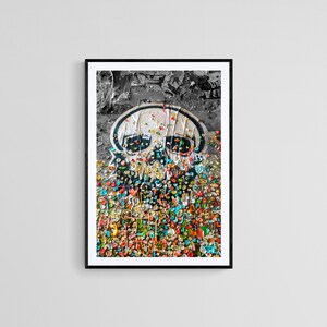 Washington Photography Art - Seattle - Gum Wall - &quot;Chewy Chap&quot;