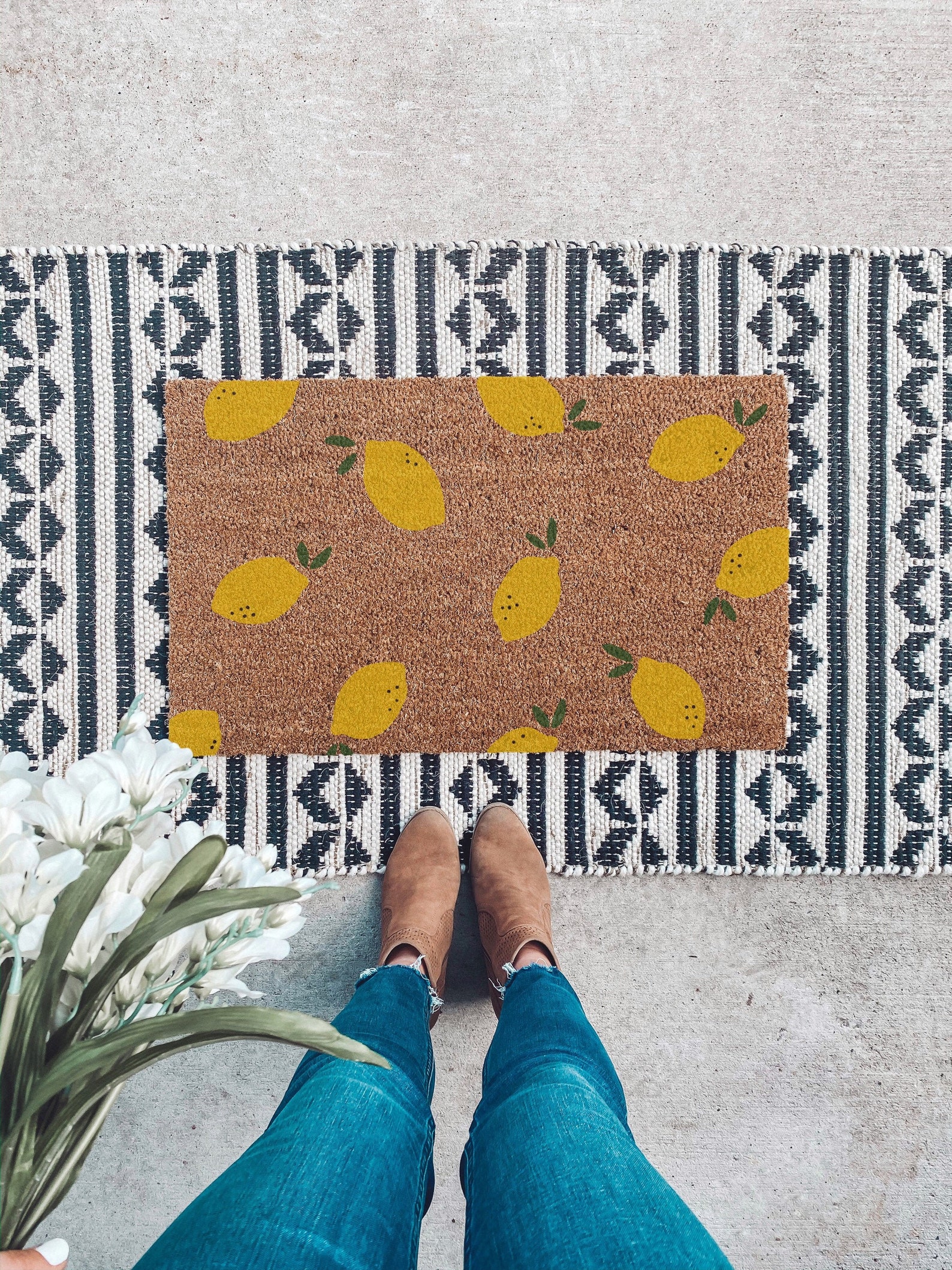 Lemon Doormat