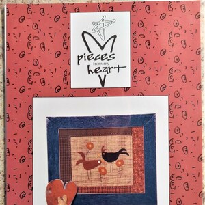 June, applique quilted wall hanging pattern, Pieces from My Heart, Sandy Gervais, 2002
