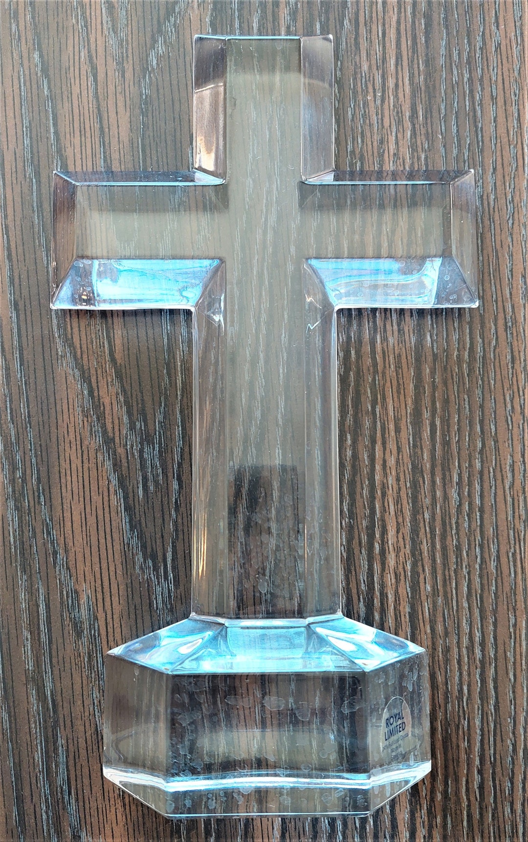 10 Lead Crystal Cross From Royal Limited Slovenia Etsy