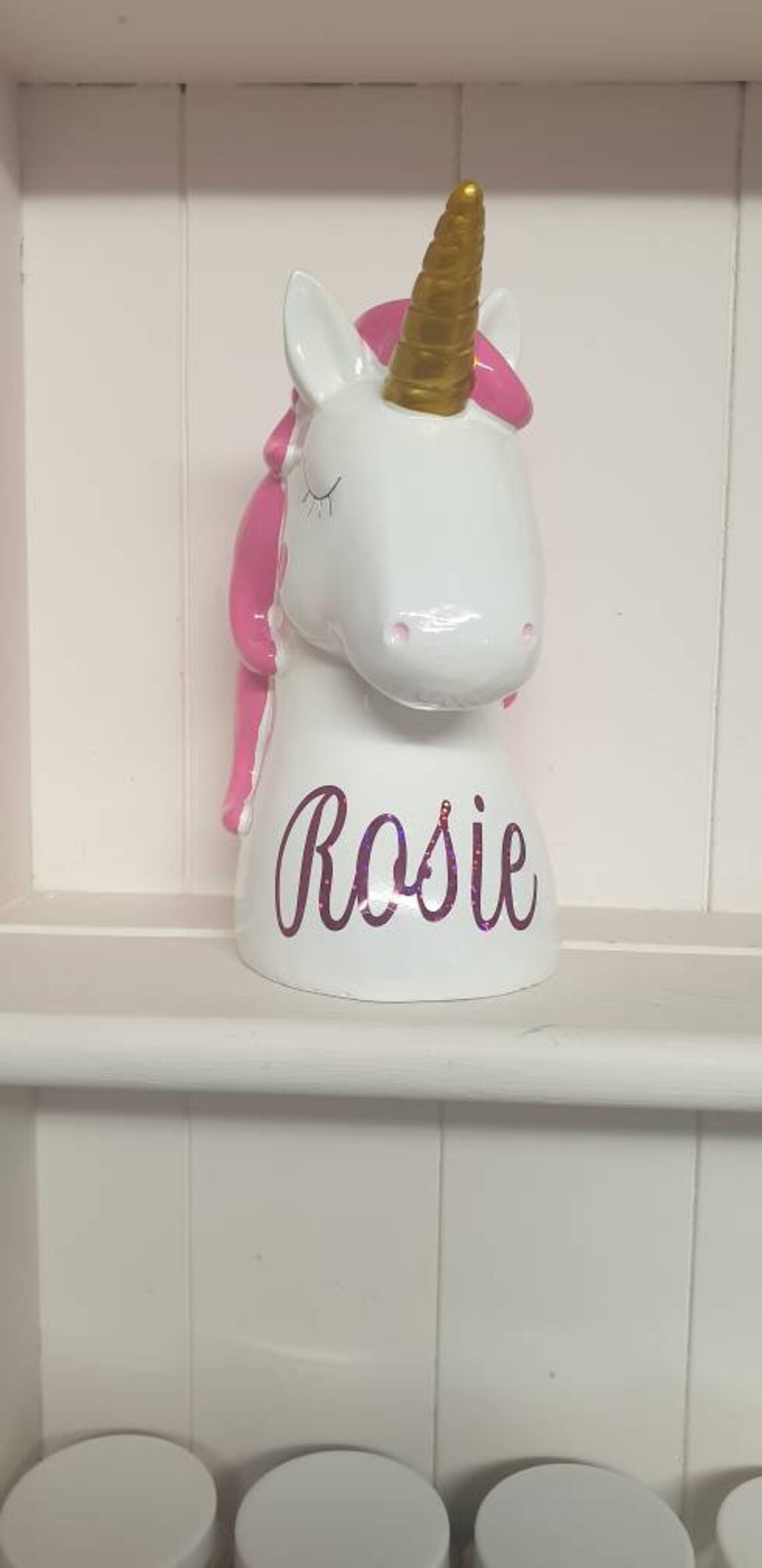 Unicorn Money Bank. Money Box. Unicorn Gift. Pretty Unicorn. Etsy