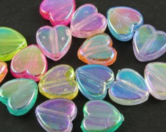 25g x 8mm Metal Enlaced Acrylic Plastic Round Beads A5386 Mixed