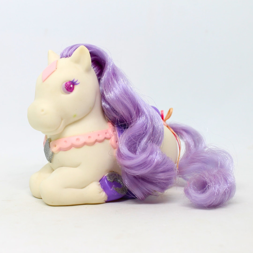Keypers Toys Vintage Tonka Keypers Baby Glitter Pony Ponies Horse Purple Lavender ...