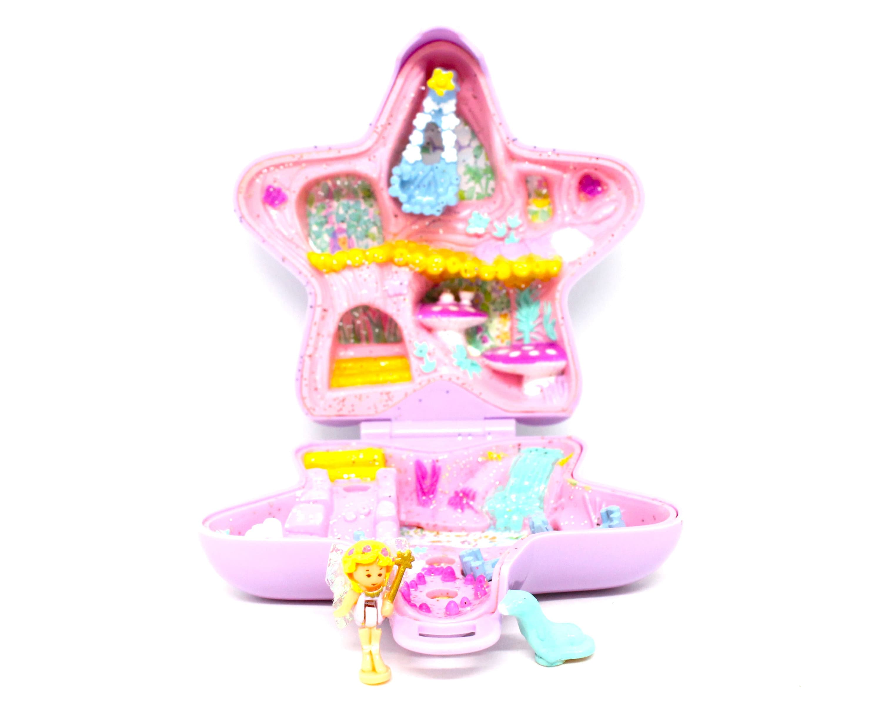 Polly Pocket Fairy Fantasy 100 Complete Star Compact Vintage