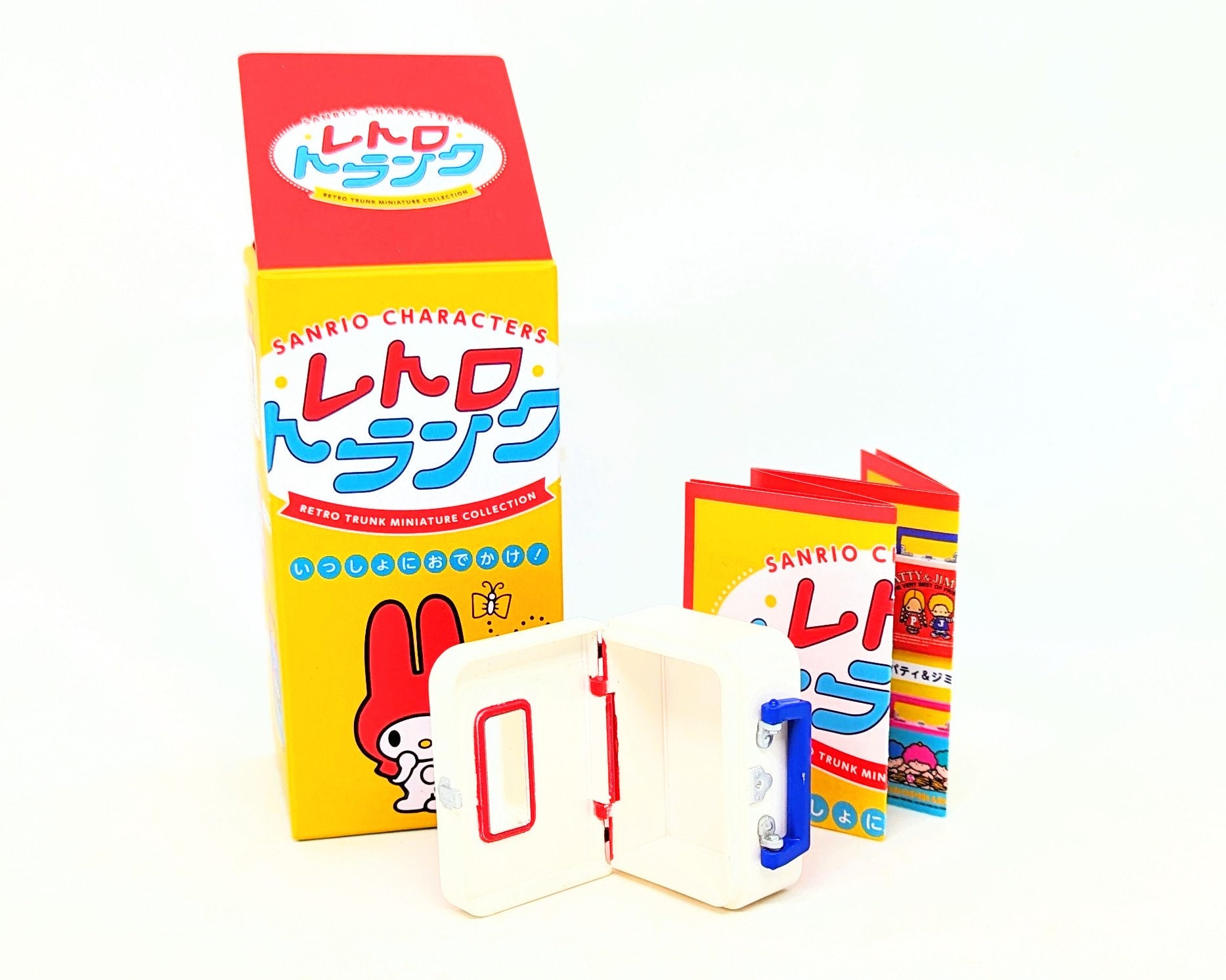Sanrio Mini Trunk Tiny Small Patty & and Jimmy Gachapon Ken
