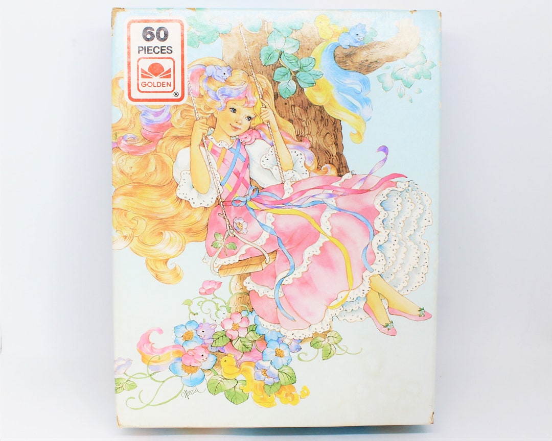 Vintage Mattel Lady Lovely Locks Lovelylocks Jigsaw Puzzle 100