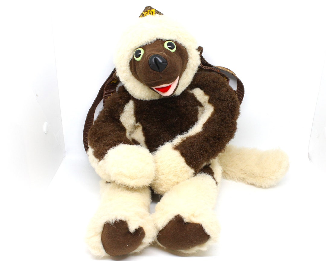 Vintage Zoboomafoo Plush Backpack Stuffed Animal Lemur 2000s - Etsy