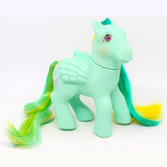 Vintage Hasbro G1 My Little Pony MLP Brush N and Grow Ponies