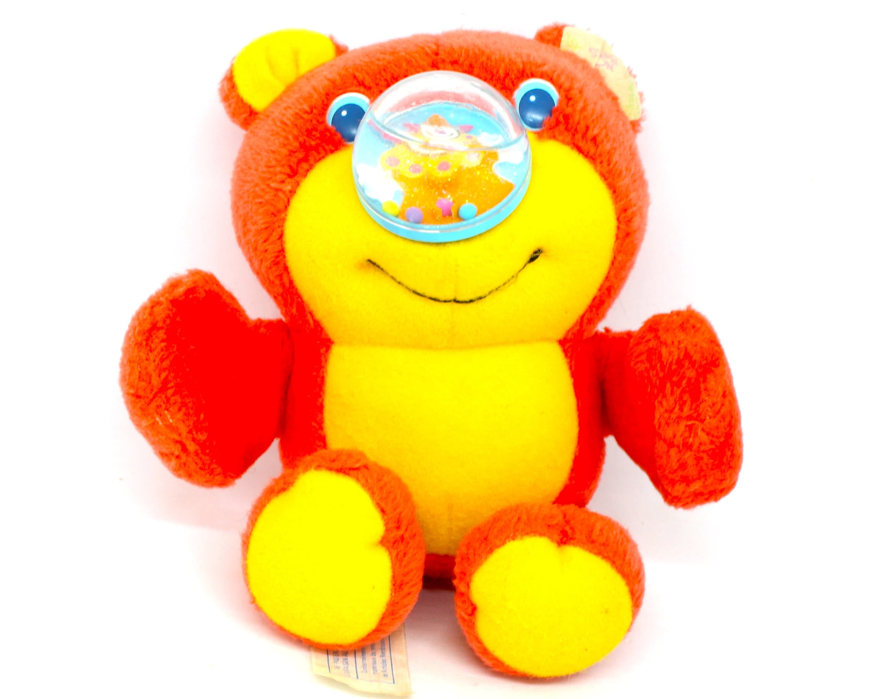 Vintage Nosy Bears Plush Playskool Teddy Bear Shakers