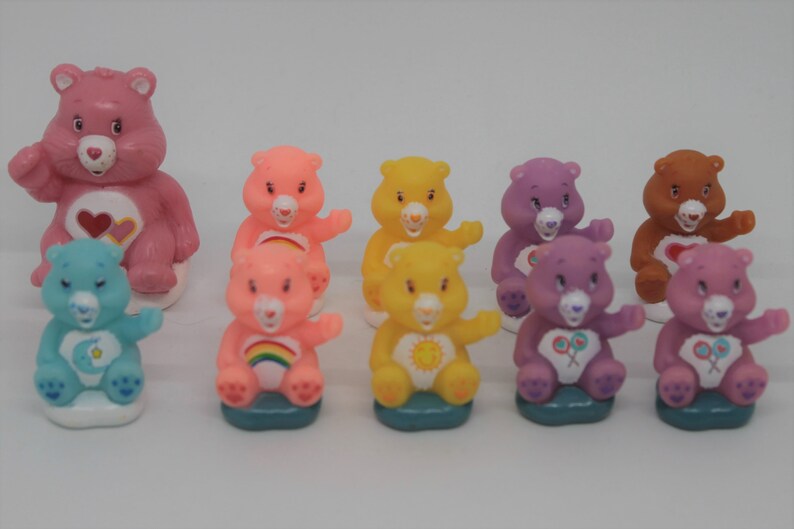 small plastic bear figurines