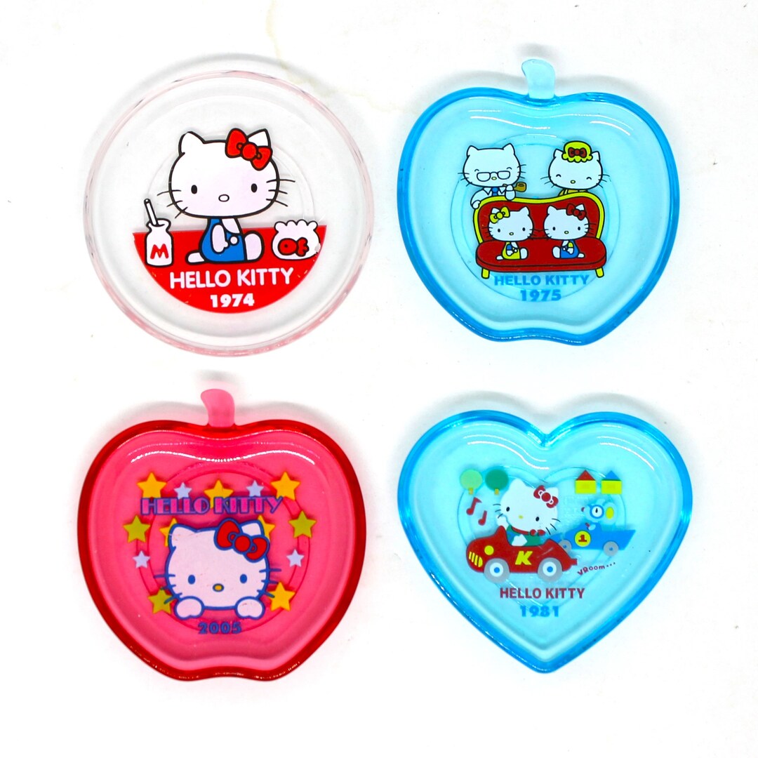 Sanrio Hello Kitty Trinkets Lot of 4 Mini Commemorative Plates