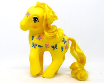 My Little Pony G1 Twice As Fancy Ponies Dancing Butterflies 1987 MLP