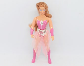 Vintage Mattel She-Ra Princess of Power Angella Pink Doll Action Figure POP MOTU Masters of the Universe Original 1980s 80s
