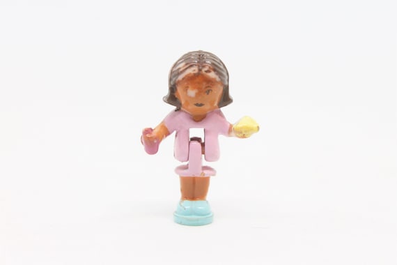 Polly pocket brown best sale hair