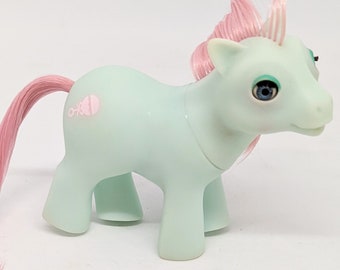 Mon Petit Poney Vintage – Trickles Rainbow – G1 Hasbro 1984